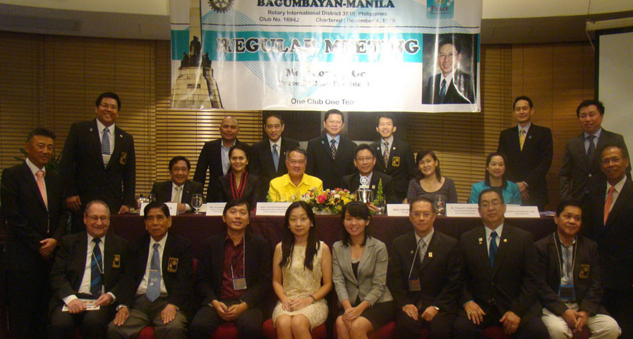 Ambassador delivered remarks to members of Rotary Club of Bagumbayan-Manila about trade and tourism in Thailand