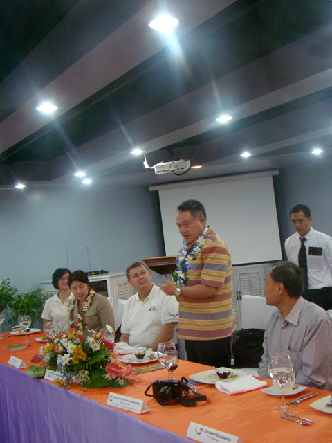Ambassador visited Quezon Power Plant