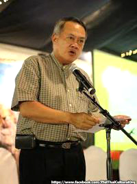 Ambassador attended Songkran Thai Food Gala Buffet at Rockwell Tent, Rockwell Center