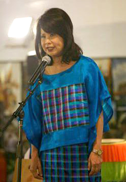 Ambassador attended Songkran Thai Food Gala Buffet at Rockwell Tent, Rockwell Center