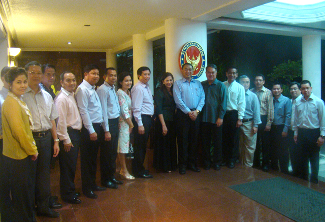 Ambassador hosted dinner in honour of Assistant Commander-in-Chief, Royal Thai Air Force
