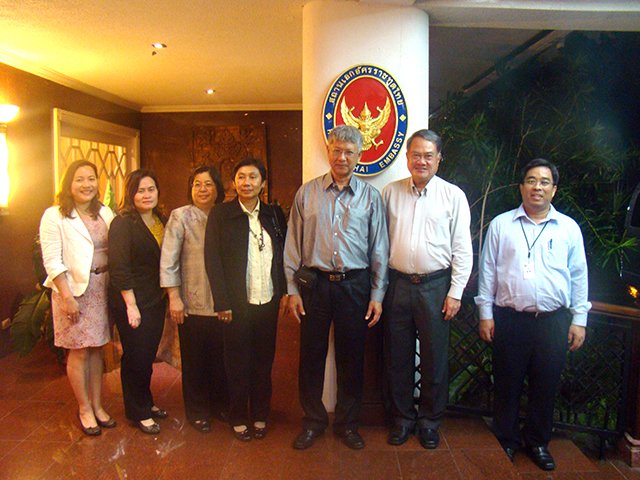 Ambassador hosted dinner in honour of Deputy Director of National Intelligence Agency and party (23 July 2013)