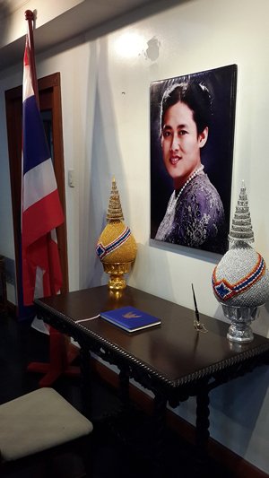 คนไทยที่พำนักในฟิลิปปินส์มาร่วมลงนามถวายชัยมงคล